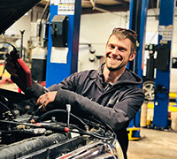 Mechanic at Work | Cutting Edge Automotive LLC